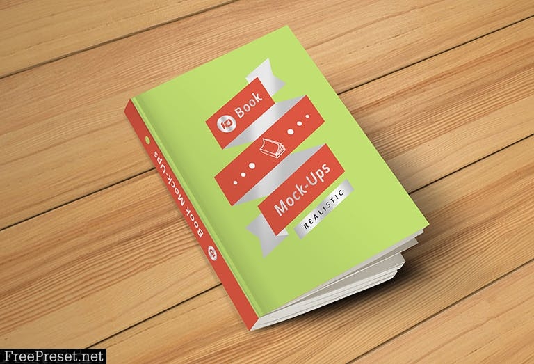 ID Book Mock-Up Photorealistic