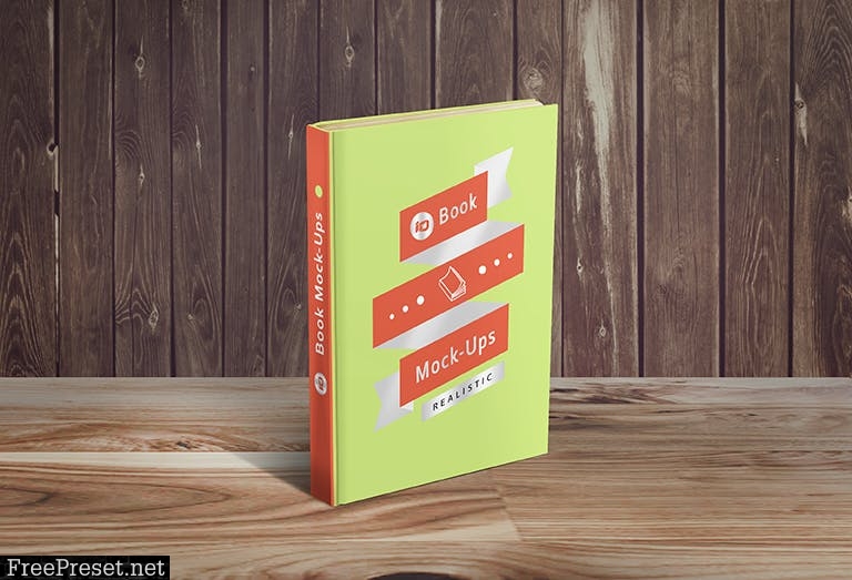 ID Book Mock-Up Photorealistic