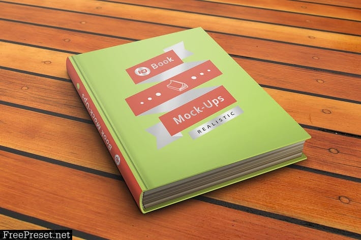 ID Book Mock-Up Photorealistic