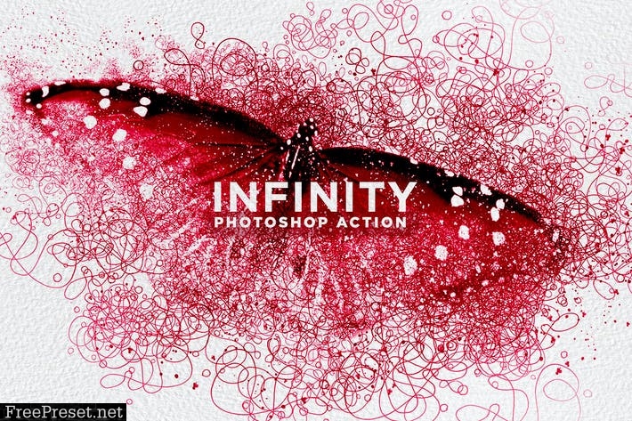 Infinity-Infinite Line Photoshop Action