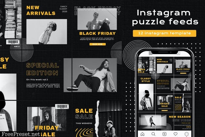 Instagram Puzzle - Friday sale LLM3HC5