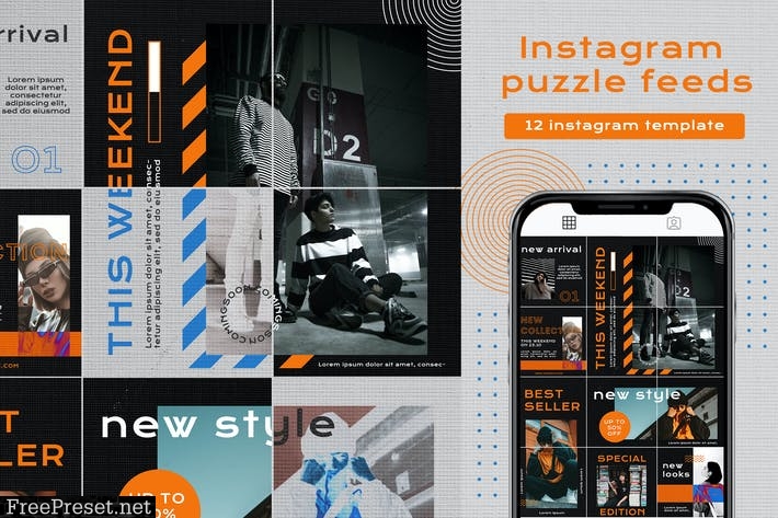 Instagram Puzzle - New style YHAEWPU