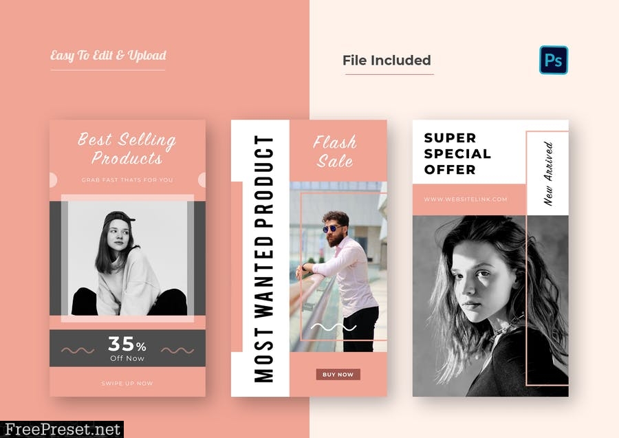 Instagram Story Template Vol 05 VG29CST