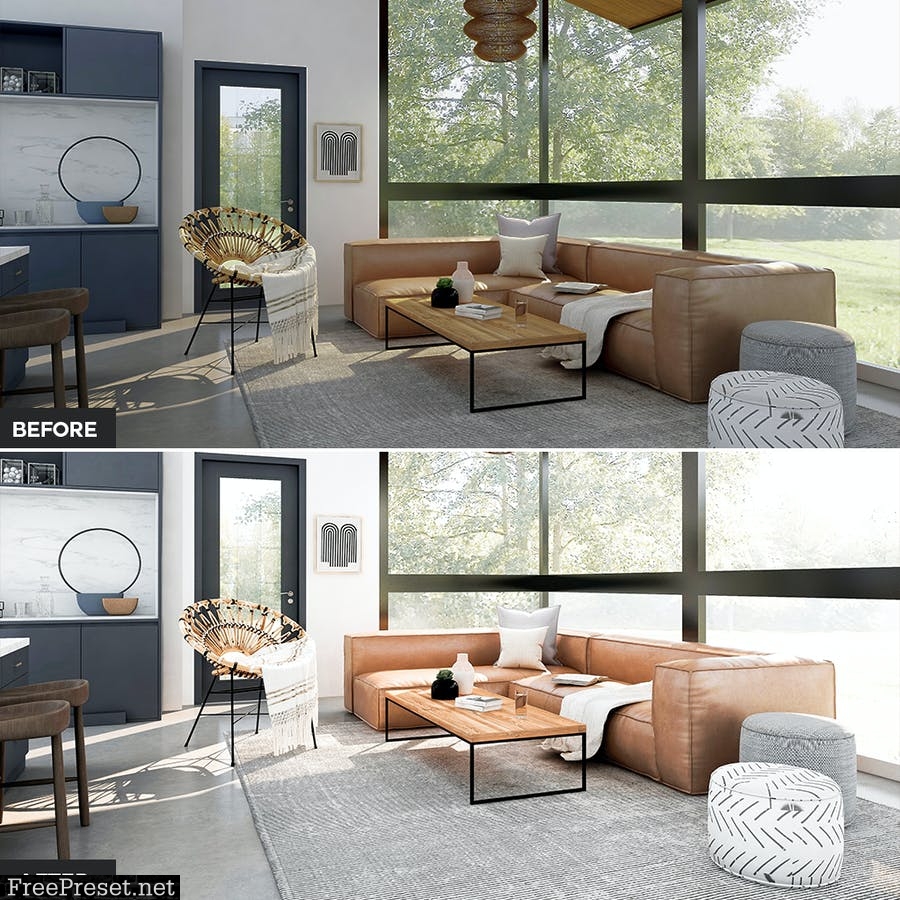 Interior Photoshop Actions