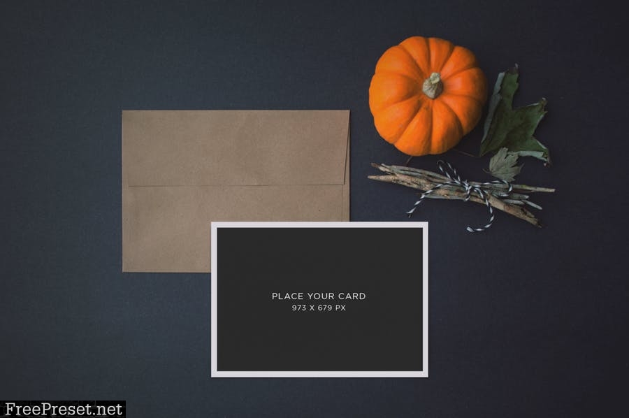 Invitation Mockups - Holidays L7DQRJ