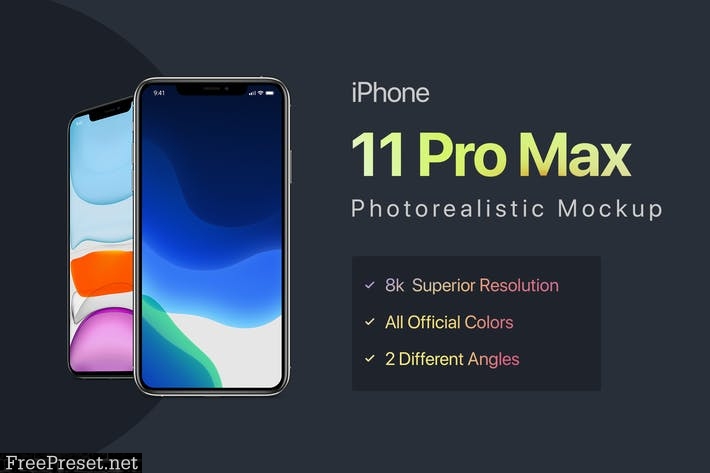 iPhone 11 Pro Max Mockup