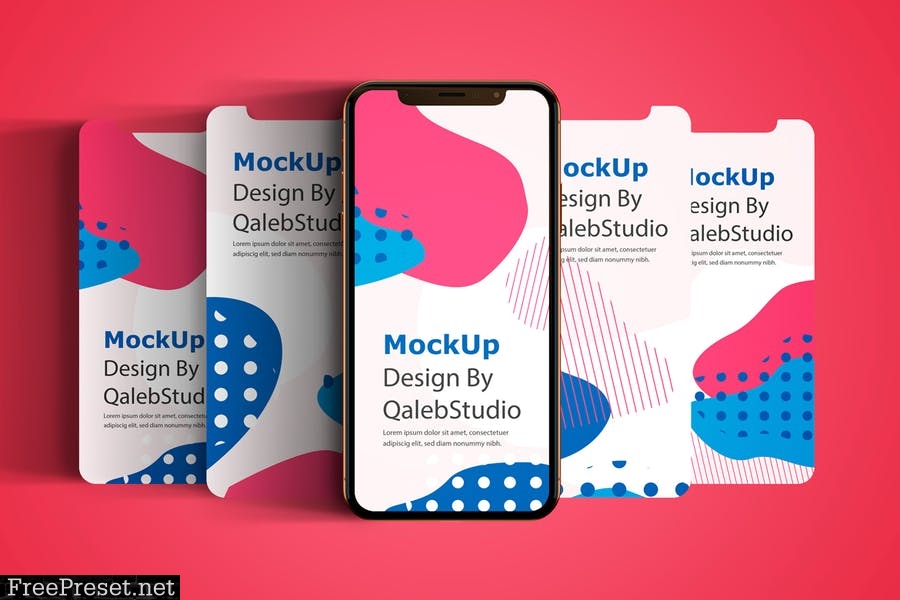 iPhone X Mockup V.4 T86ZPDY