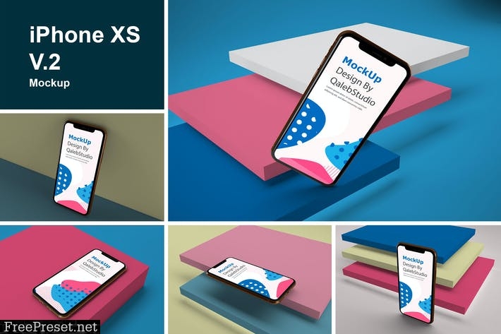 iPhone XS V.2 Mockup  KTU9MA8