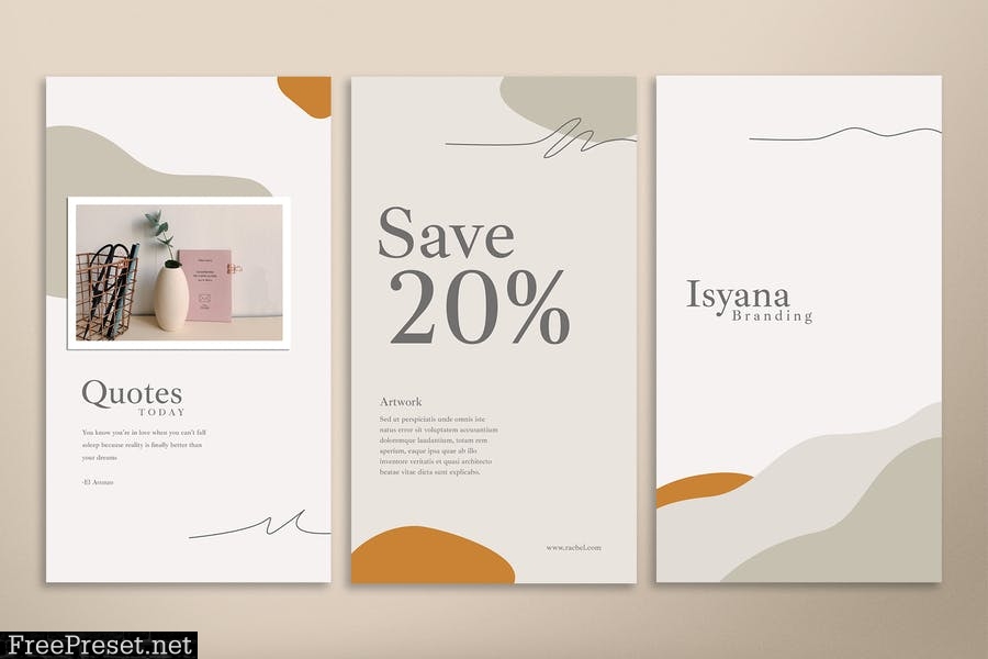 Isyana - 30 Instagram Post & Story Template 36HCJ6E