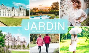 Jardin Mobile & Desktop Lightroom Presets