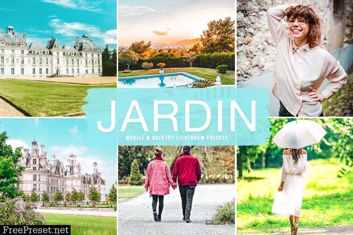 Jardin Mobile & Desktop Lightroom Presets