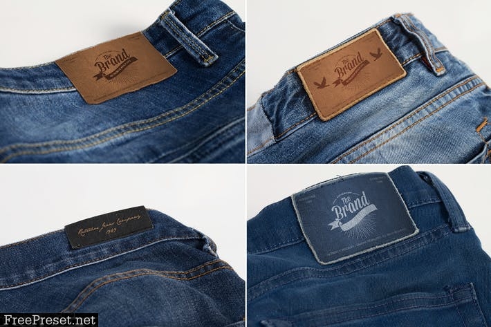 Jeans Label Mock Up NGHTVU