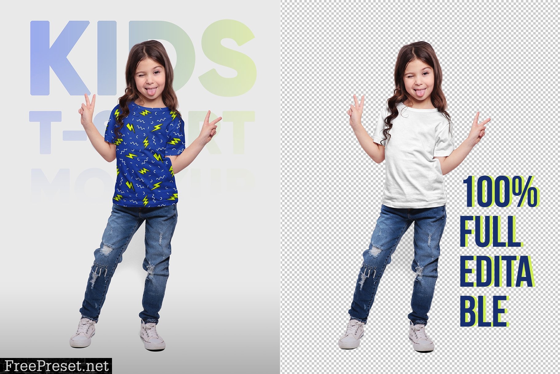 Kids T-Shirt Mockups 5336558