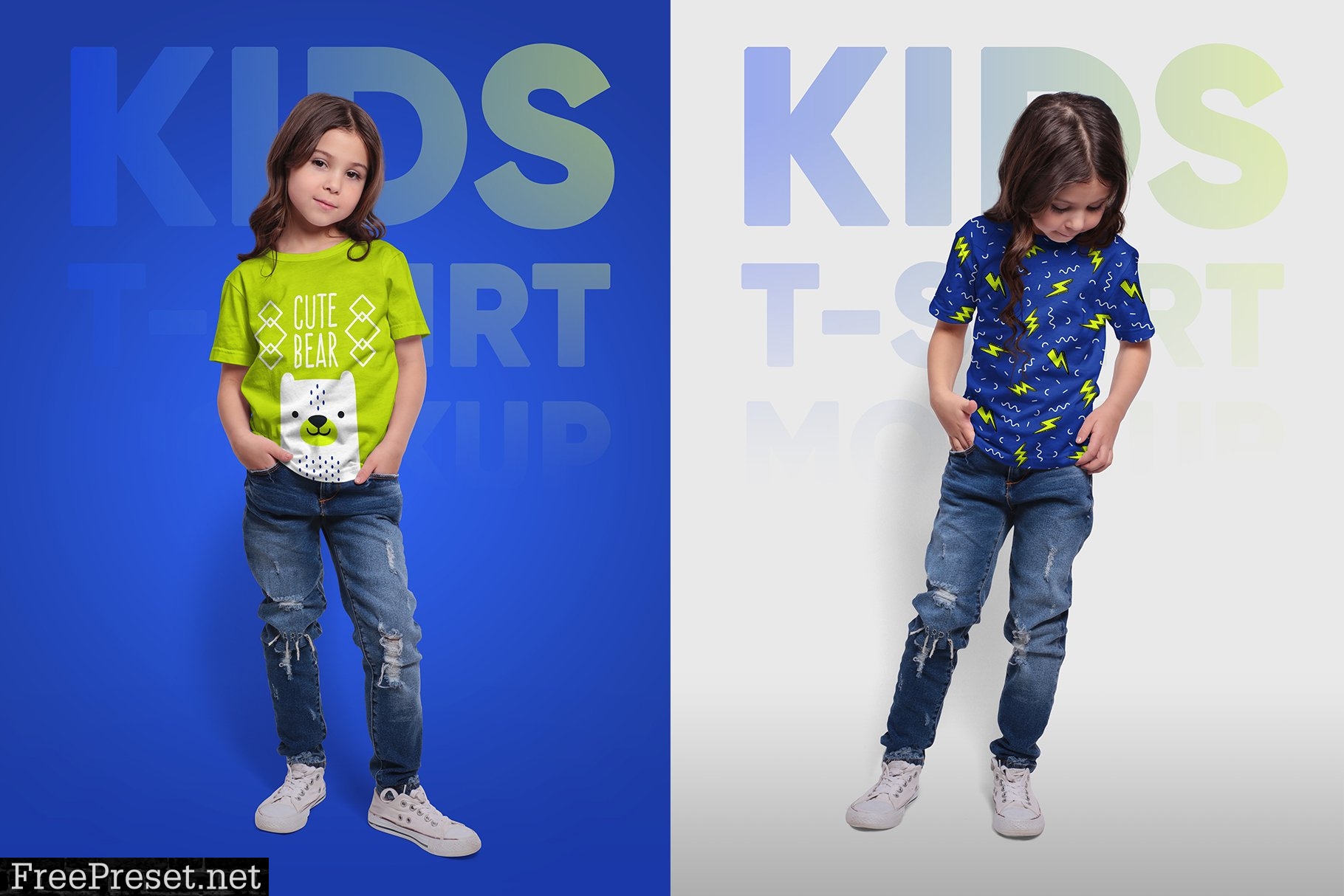 Kids T-Shirt Mockups 5336558