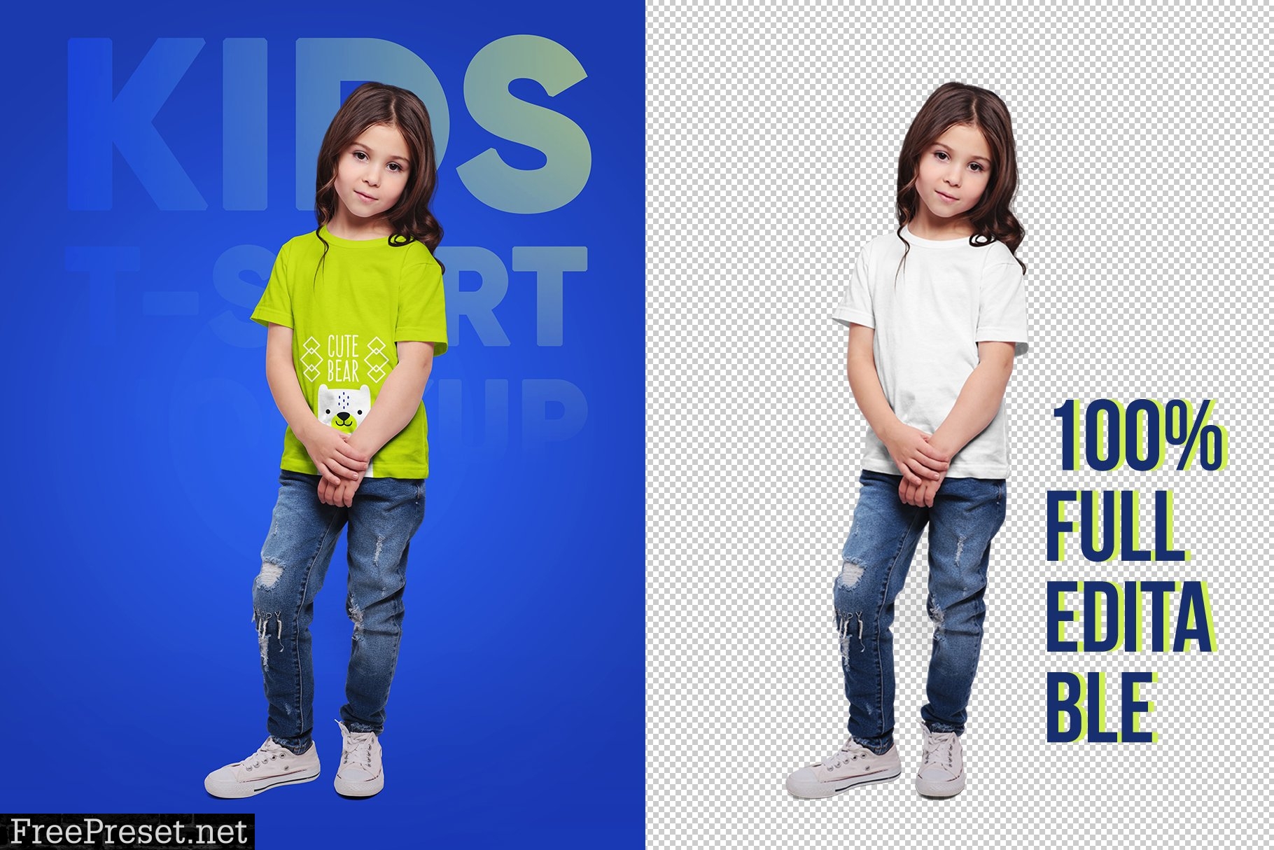 Kids T-Shirt Mockups. Part 2 5336582