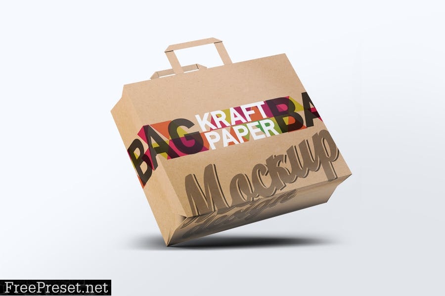 Kraft Paper Bag Mock-Up 9MUTTB