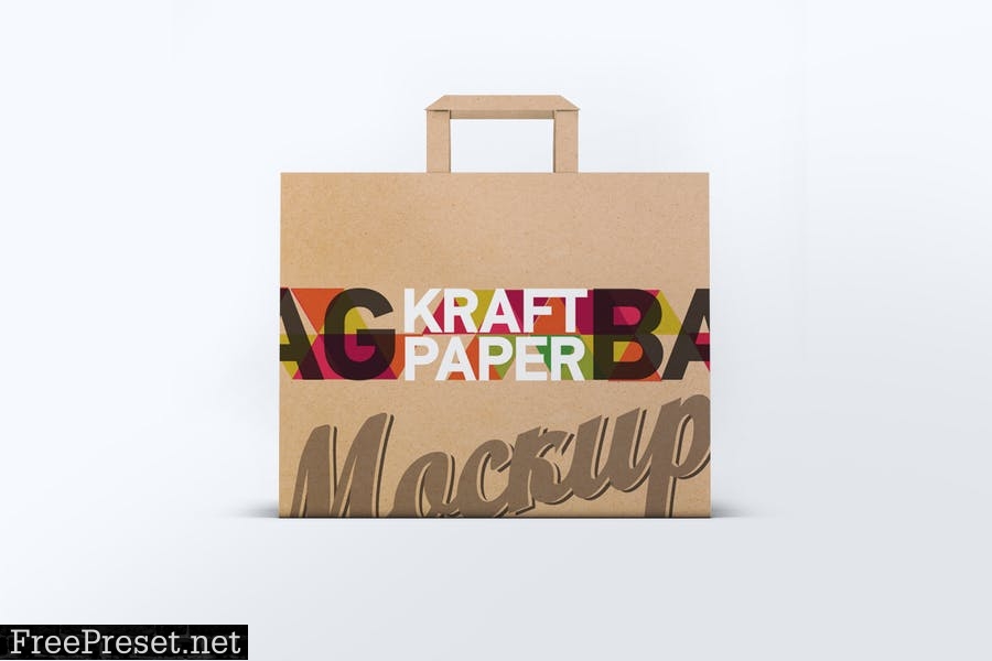 Kraft Paper Bag Mock-Up 9MUTTB