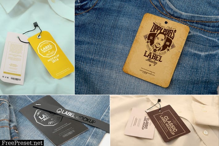 Label Tag Mockups C9TMRV