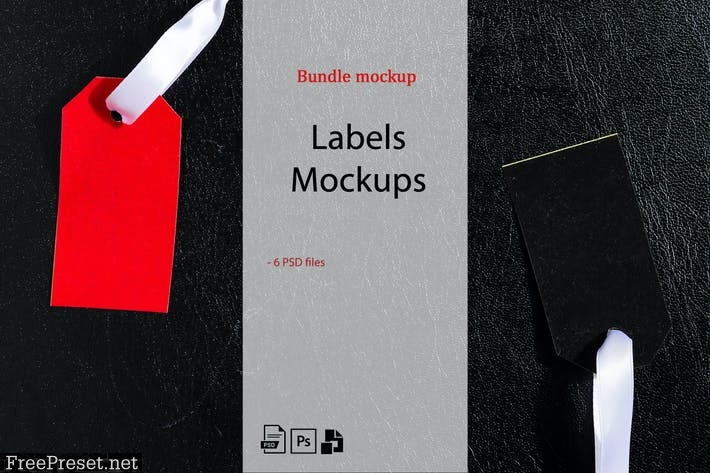 Labels Mockups  5WL8TSM