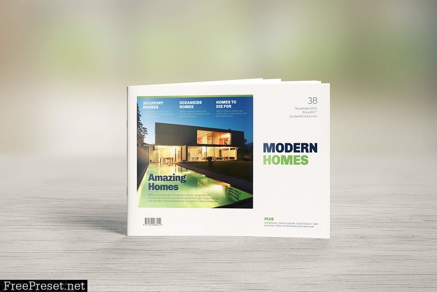 Landscape Brochure Mockup