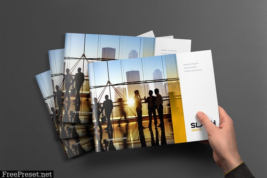 Landscape Brochure Mockup