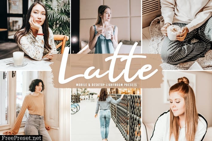 Latte Mobile & Desktop Lightroom Presets ZJZJKBF