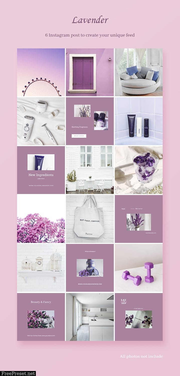Lavender Instagram Post EVQQN94