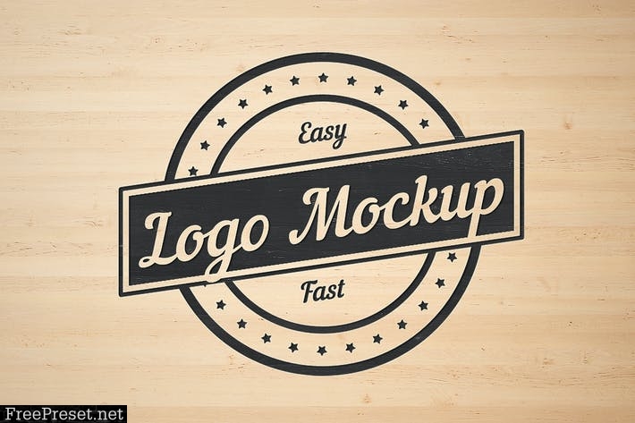 Logo Flat Mockup