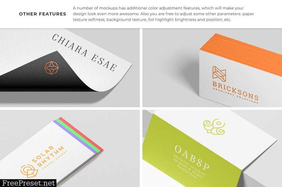 Logo Mockups Pack. Paper Edition. Vol.2 M8H9T3