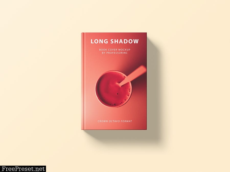 Long Shadow Book Cover Mockup