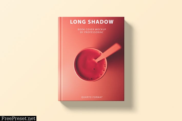 Long Shadow Book Cover Mockup