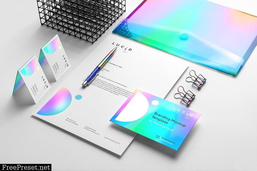 Lucid Branding Mockup Vol. 1