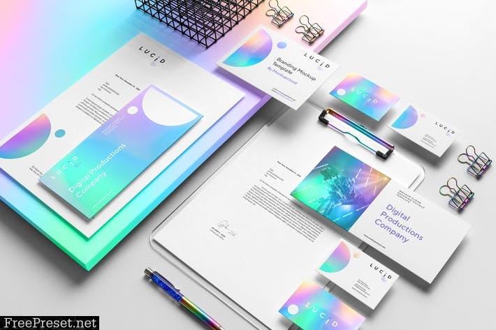 Lucid Branding Mockup Vol. 1