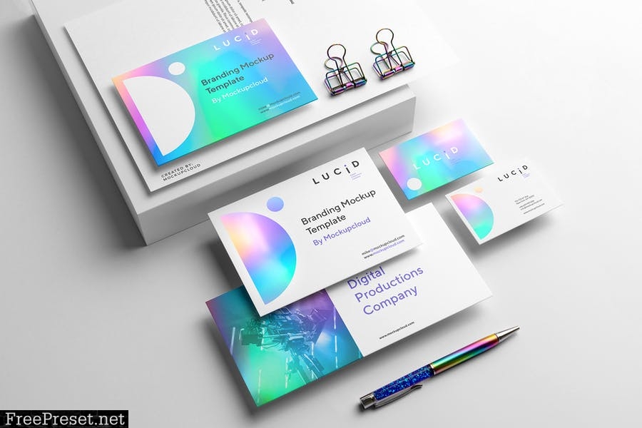 Lucid Branding Mockup Vol. 2