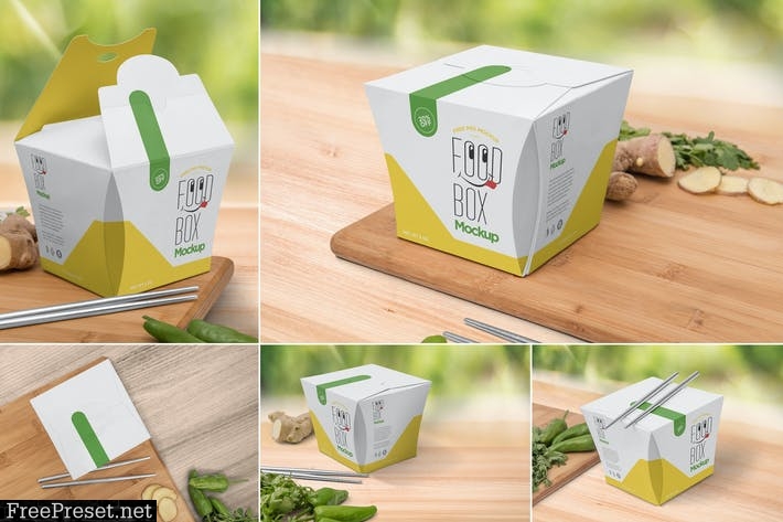 Lunch Box Mockups XFQBWHY