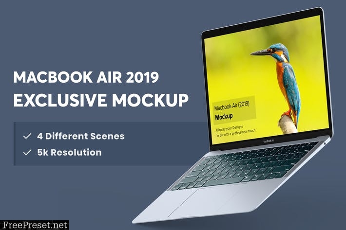 Macbook Air Mockup