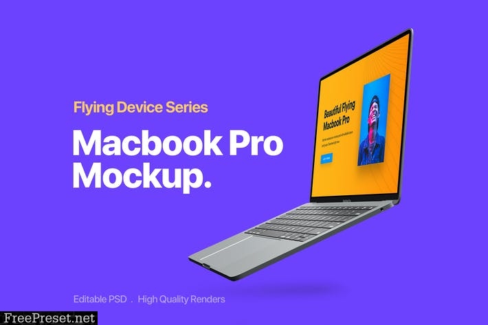 MacBook Pro Mockup 1.0 5RM8CQ