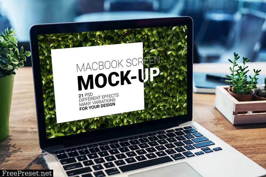 MacBook Pro Screen Mock-Up