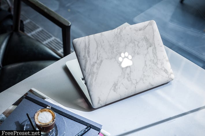 MacBook Skin Mock-Up VDYSVH