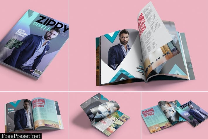 Magazine Design Mockups