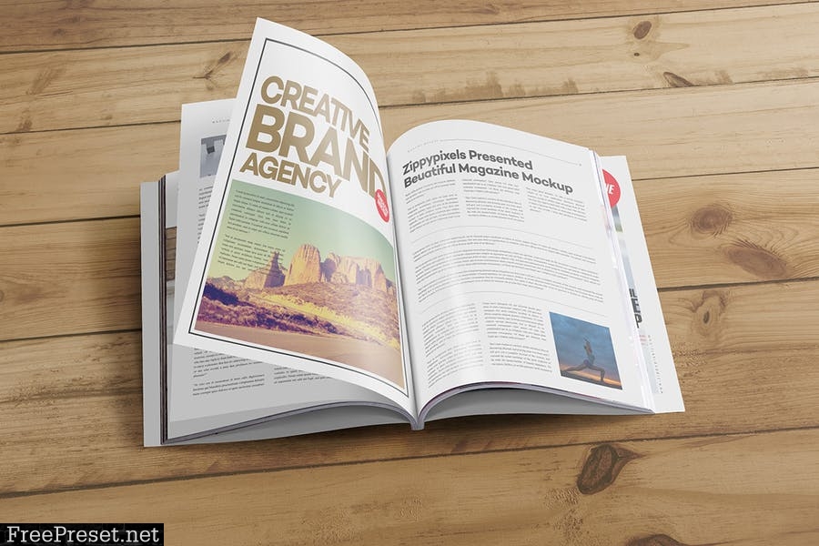 Magazine Mockups PSD 7PDCX3