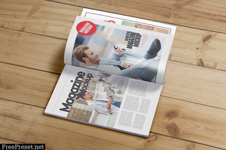 Magazine Mockups PSD 7PDCX3