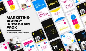 Marketing Agency Instagram Media Pack ZKCANU3