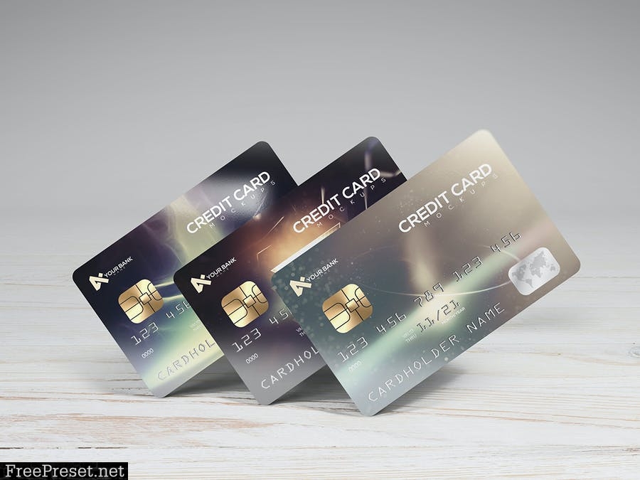 Membership/ Credit Cards Mockup 684775