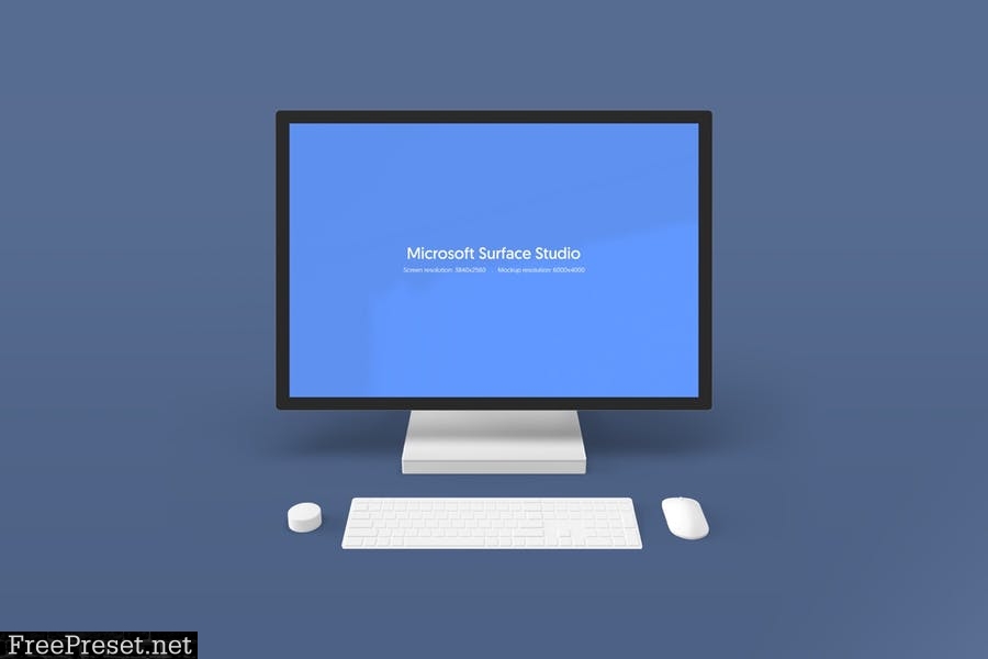 Microsoft Surface Studio Mockups v.2 - Photoshop 58B4U6