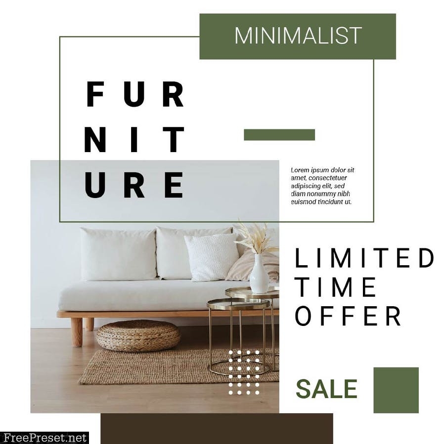 Minimalist Furniture Product TR56J9D