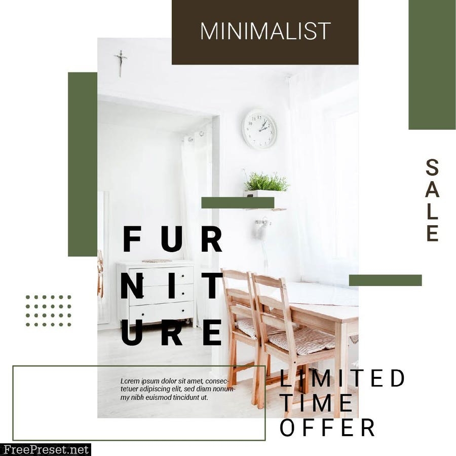 Minimalist Furniture Product TR56J9D