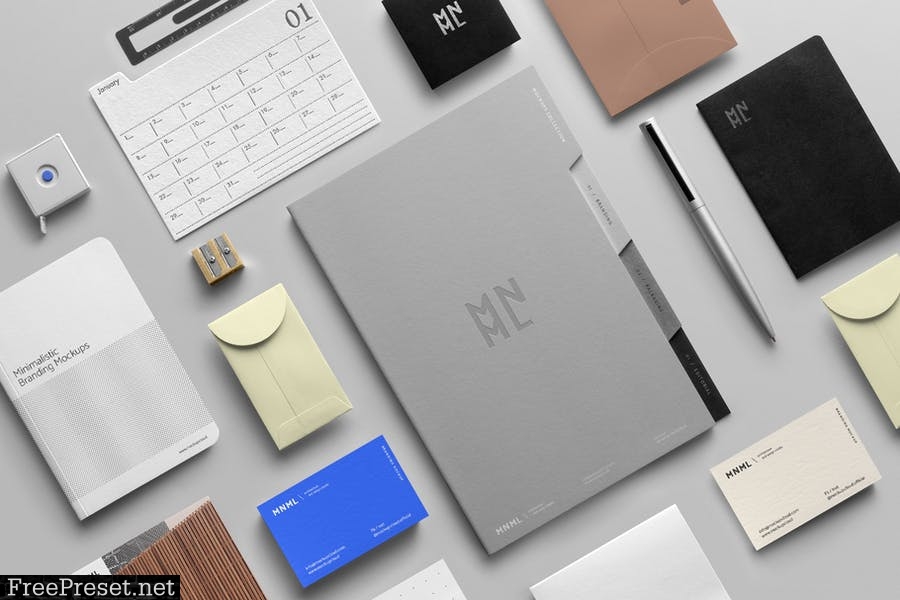 MNML / Branding Mockups Vol. 1