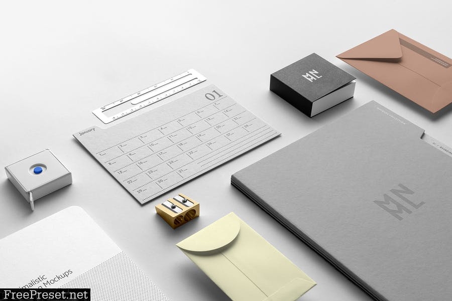 MNML / Branding Mockups Vol. 1