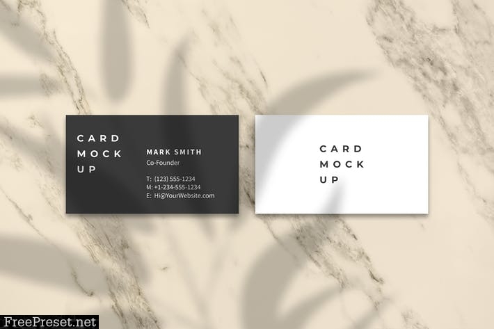 Mockup Business Card 39PA4QU